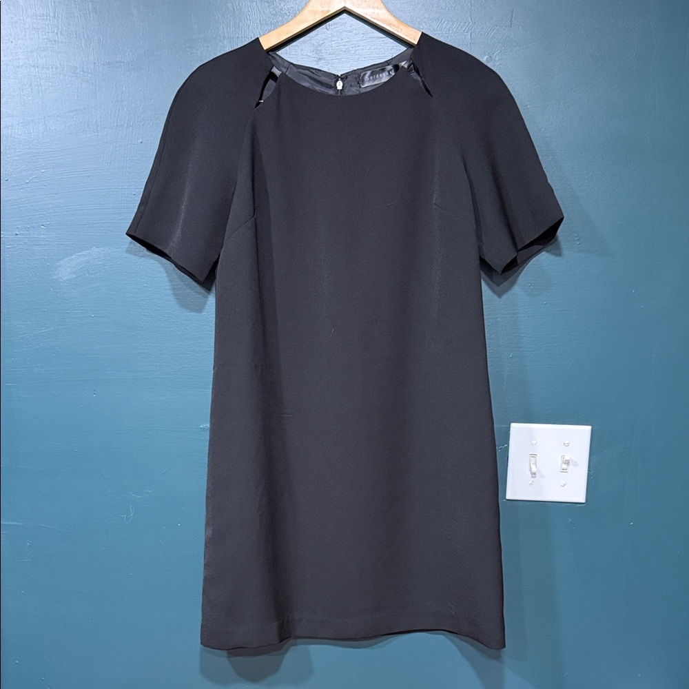 Bordeaux Classic Black Dress